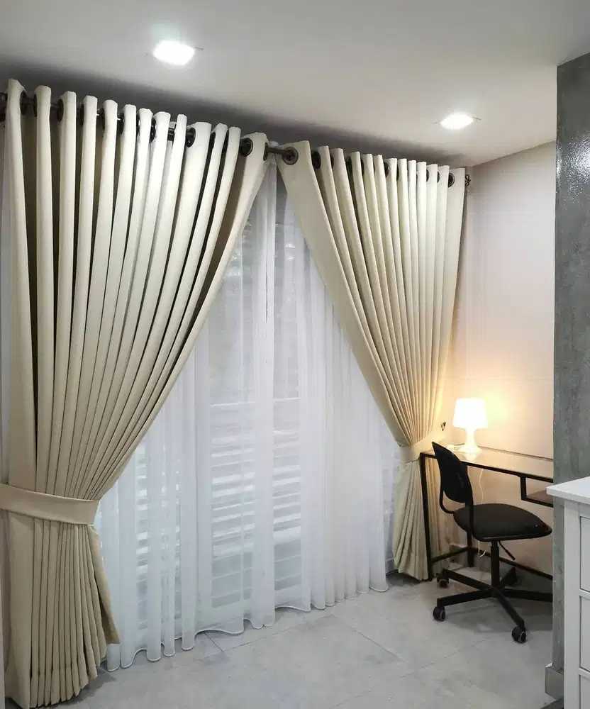 Menjual Gorden Blackout Jendela Minimalis Model Terbaru Mewah Murah