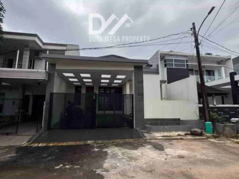 Dijual Rumah Luas Bangunan Baru Full Renovasi di Villa Melati Mas Tangerang Selatan