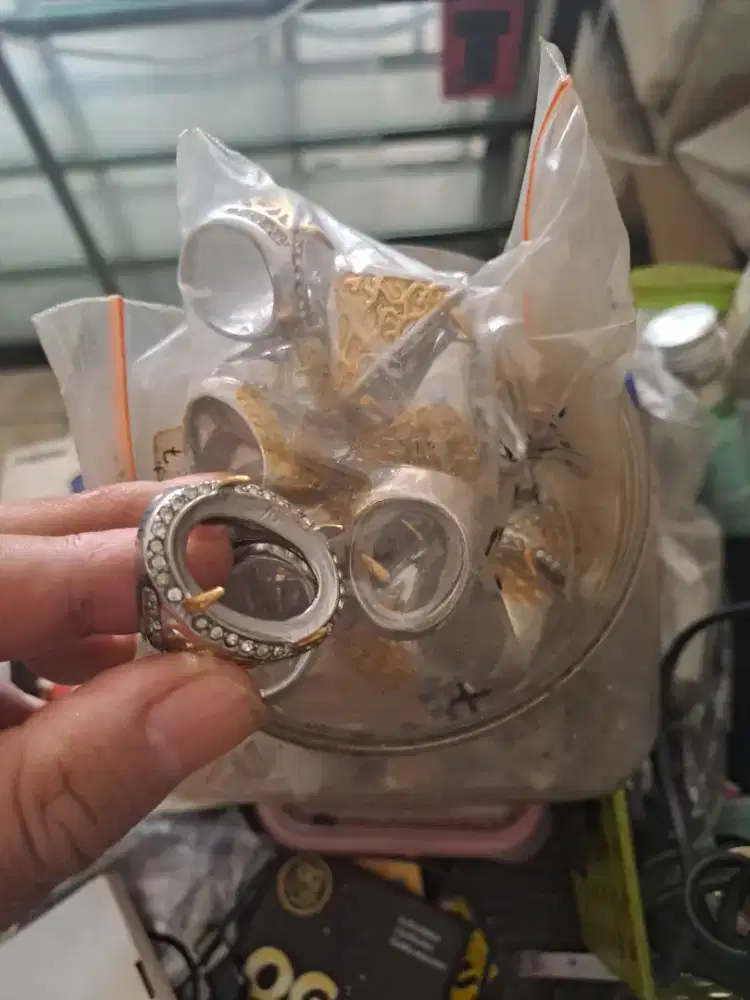 Dijual murah cincin monel+campuran perak