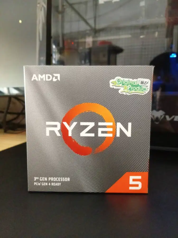 AMD Ryzen 5 3600, Fullset kotak dan heatsink bawaan