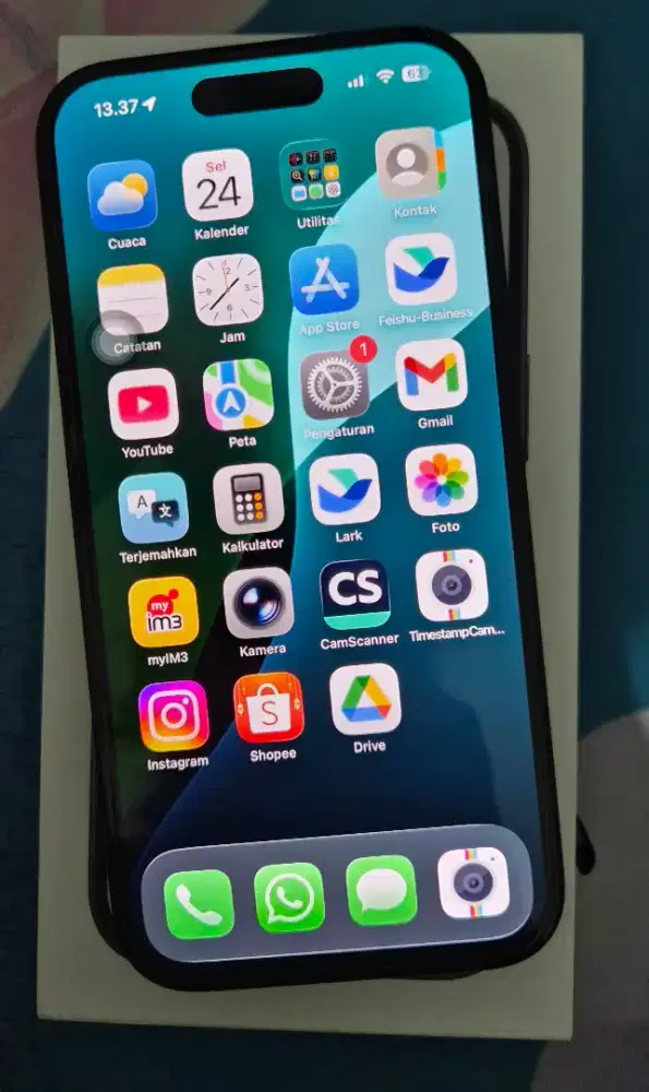 Iphone 15 128 Black Garansi ON