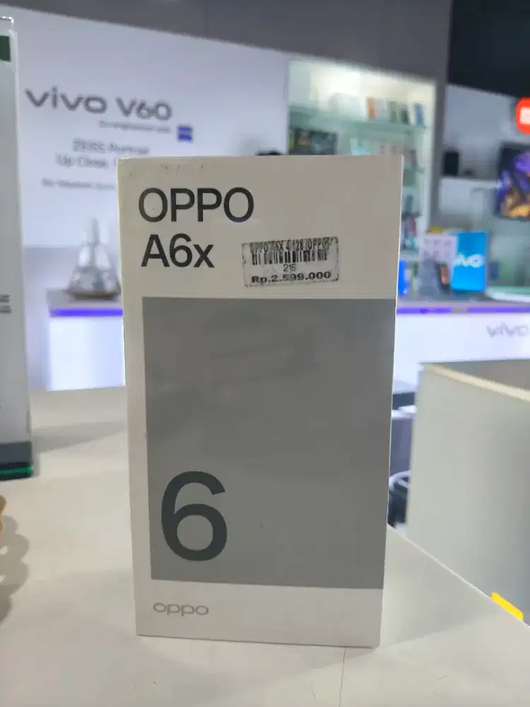 ready Oppo A6x 4/128 garansi resmi 1tahun Atlantis dahsyat