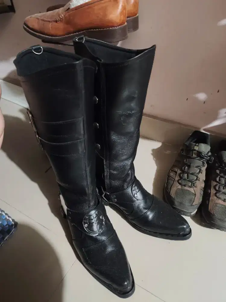 Sepatu Boot Motoran Police Dishub