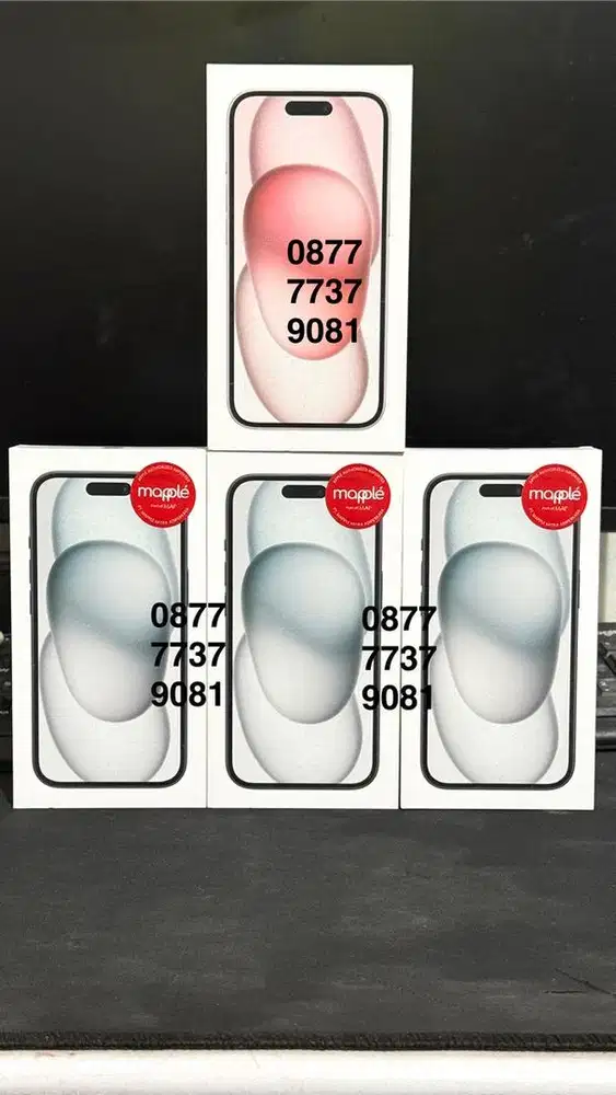 BNIB IPHONE 15 128 GB GARANSI RESMI - BARU