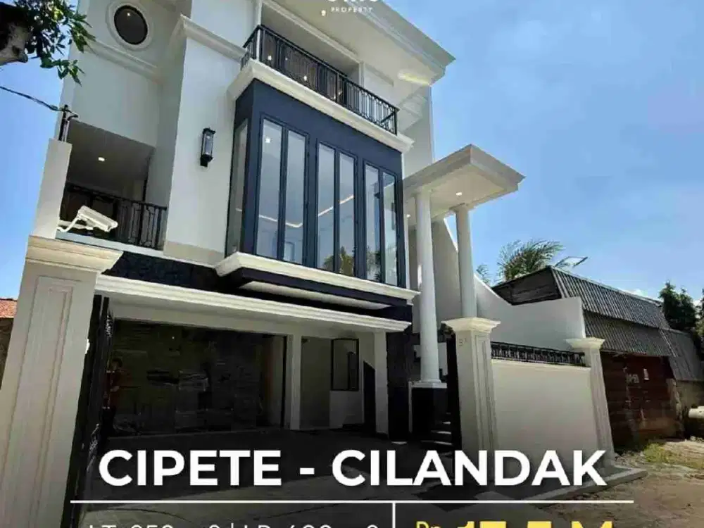 BRAND NEW HOUSE
AMERICAN CLASSIC di GAHARU CILANDAK JAKARTA SELATAN
