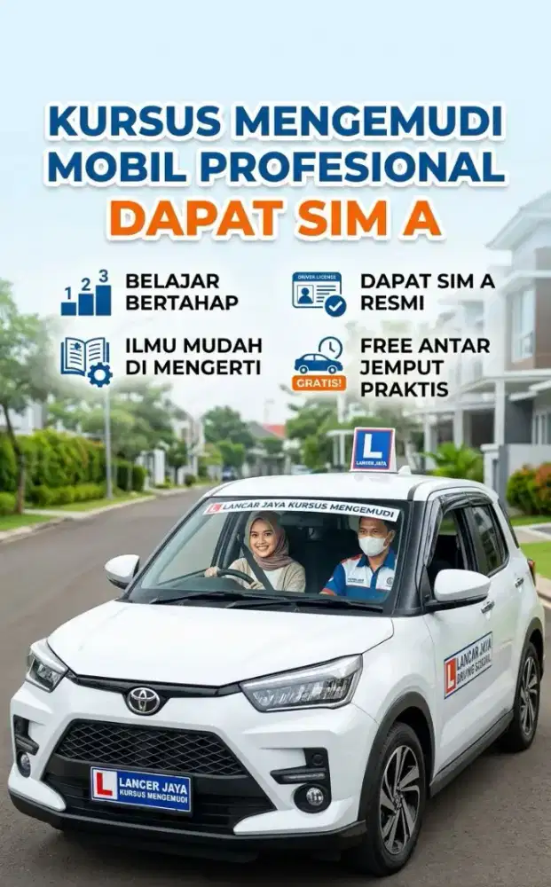 Kursus mengemudi mobil