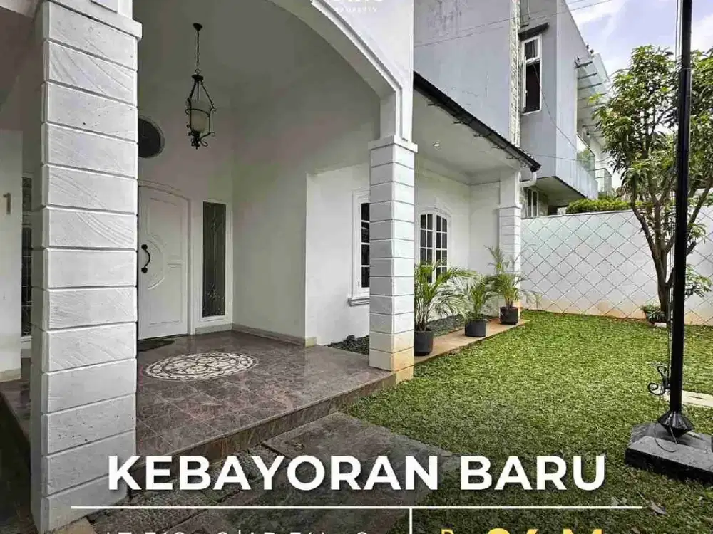 BRAND NEW RENOVATED
PRIME AREA, DEKAT SUDIRMAN & SENAYAN
SEMIFURNISHED di KEBAYORAN BARU JAKARTA SELATAN