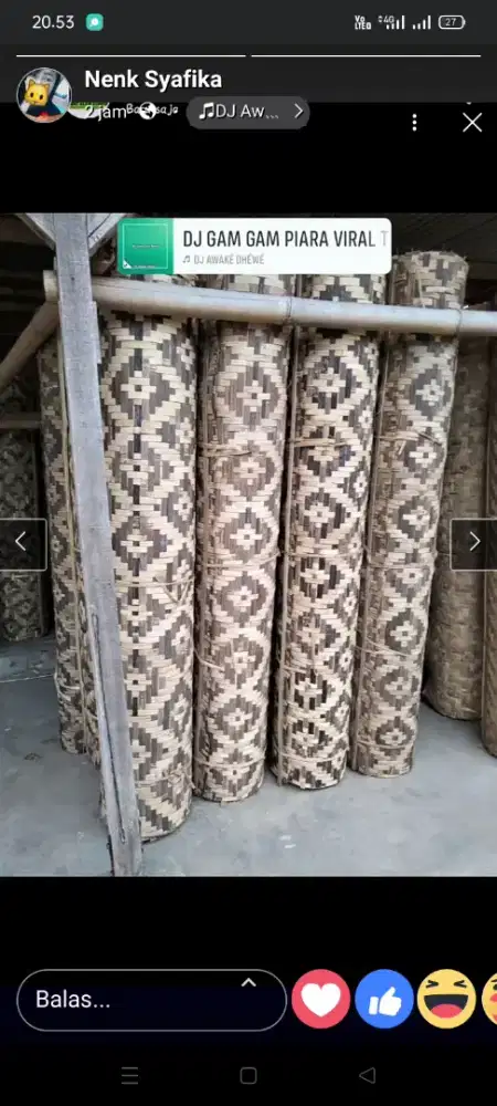 Bilik bambu grosir & eceran