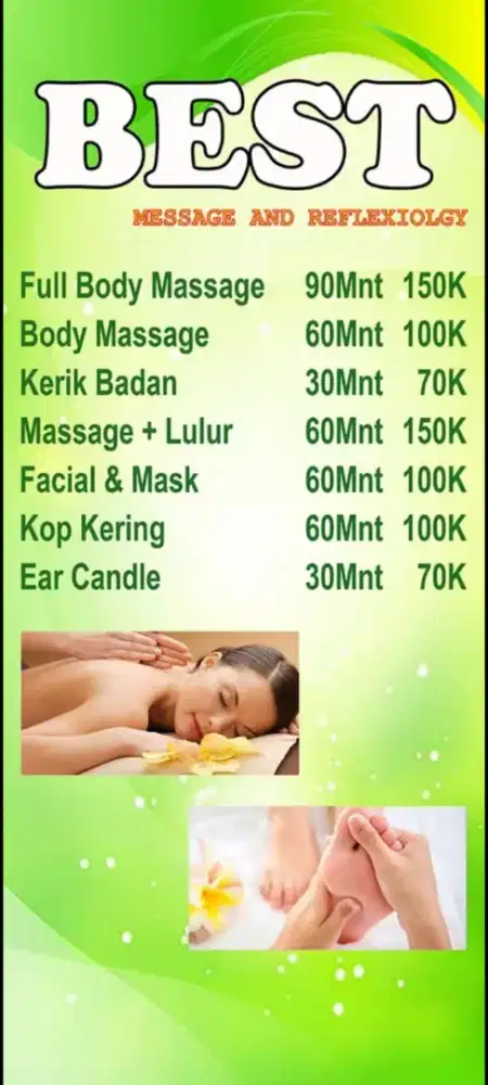 Dicari terapis wanita