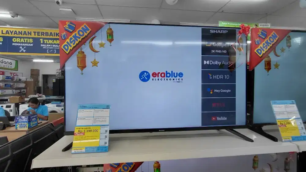 TV Sharp 43 Inch 2K Google TV