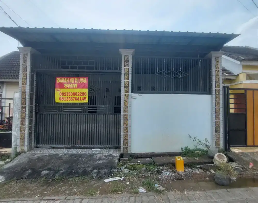 Jual Rumah SHM Perum Lestari Indah Blok DA No. 16