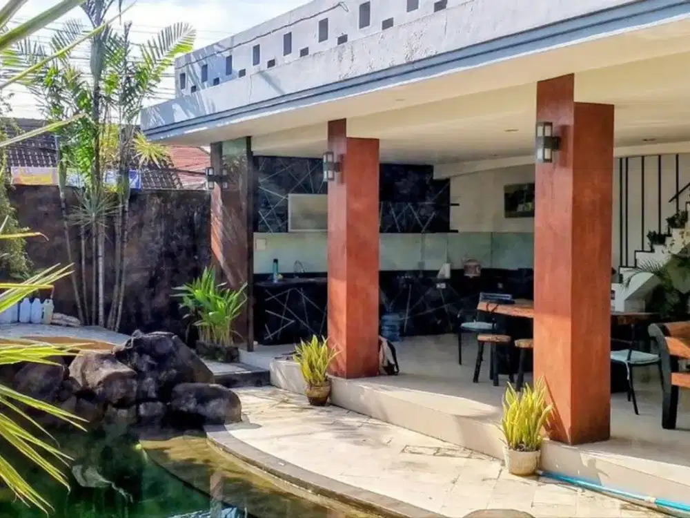 Villa 2 Lantai Lingkungan Bersih Disewakan, di Area Umalas, Badung