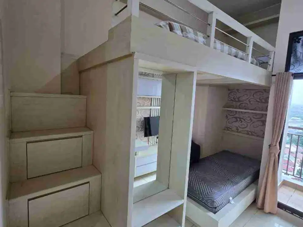 DISEWAKAN APARTMENT DIBELAKANG KAMPUS UI BISA PERTAHUN ATAU PER 3 BULAN