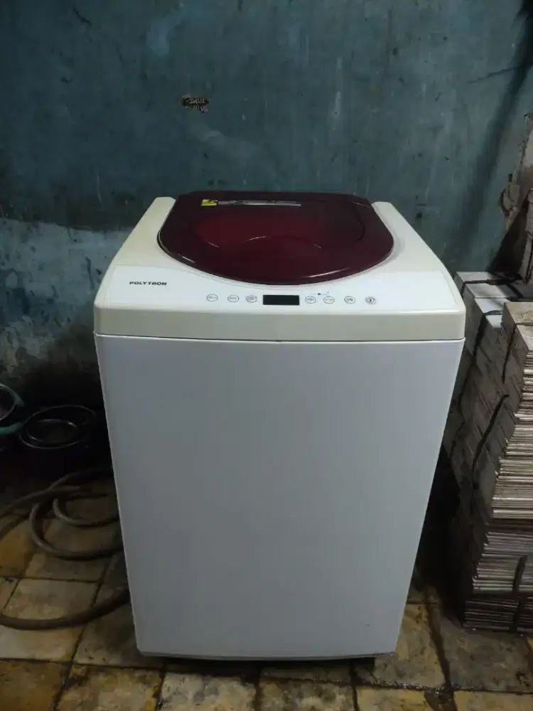 Mesin cuci 1 tabung polytron 9 KG