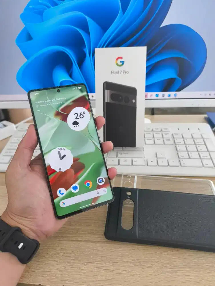 Google Pixel 7 Pro 12/128 5G Obsidian Beacukai Rw