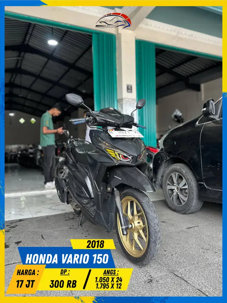 HONDA VARIO 150 2018 NEGO SAMPE DEAL HIKMAH MOTOR KEPUH MALANG