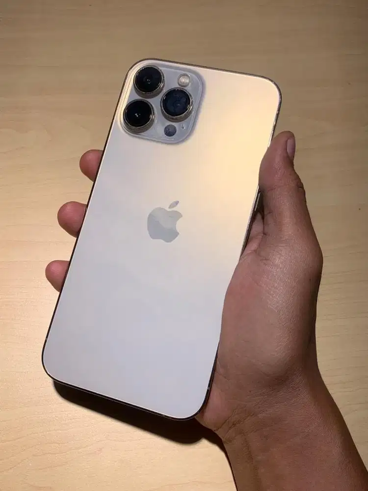 iPhone 13promax 128gb gold mulus