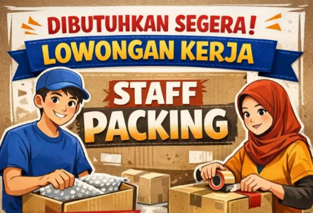 Dibutuhkan Segera Staff Packing