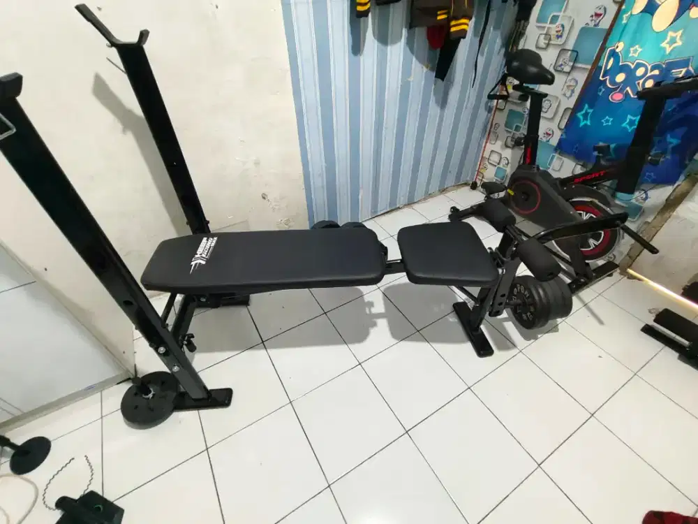 Alat fitnes full set