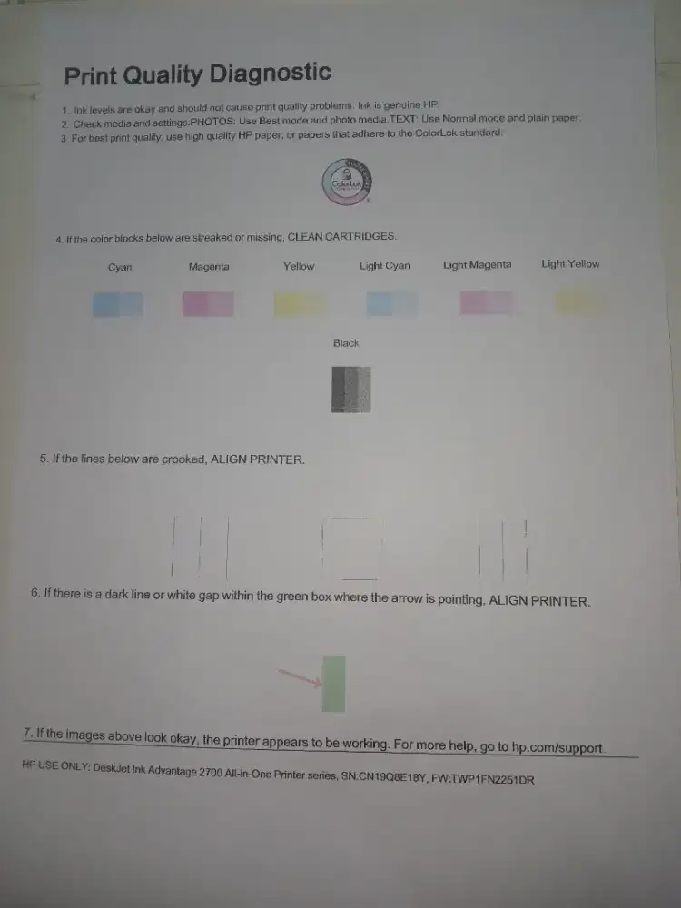 Hp Deskjet 2775 Full Catridge