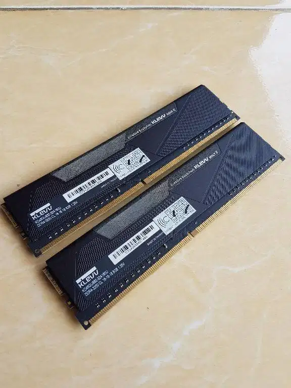 Ram DDR4 2x8gb 16gb Klevv Bolt X 3200Mhz