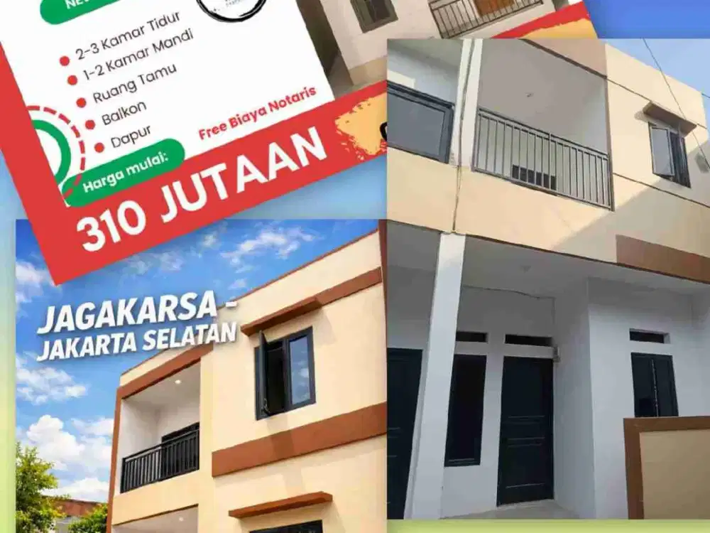 Rumah Murah Srengseng Jagakarsa Lenteng Agung Dekat Stasiun KRL, Cocok untuk Investasi Rumah Kontrakan atau Dihuni Sendiri