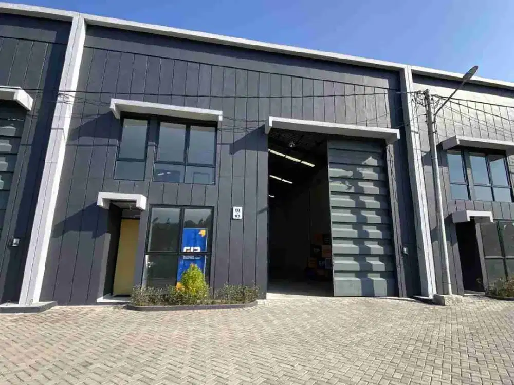 GUDANG INDUSTRIAL PARK READY SIAP PAKAI LENGKAP