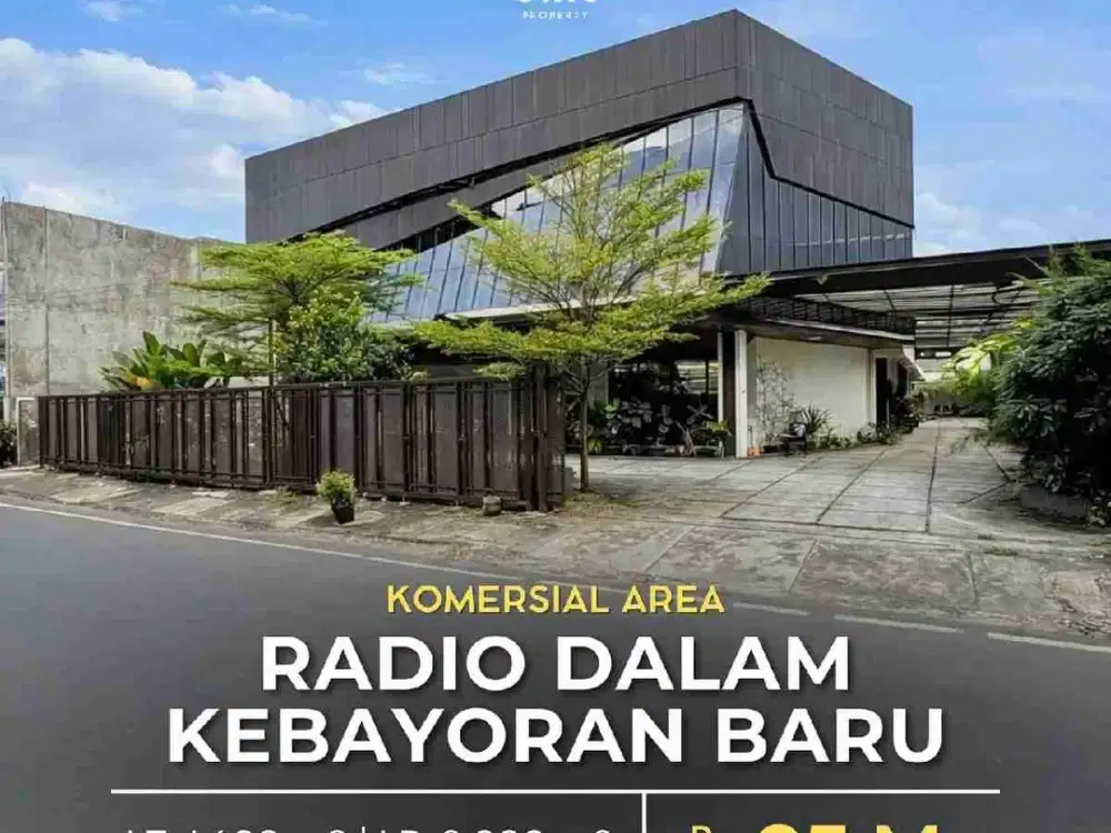 MINI BUILDING
KOMERSIAL AREA di RADIO DALAM RAYA KEBAYORAN BARU JAKARTA SELATAN