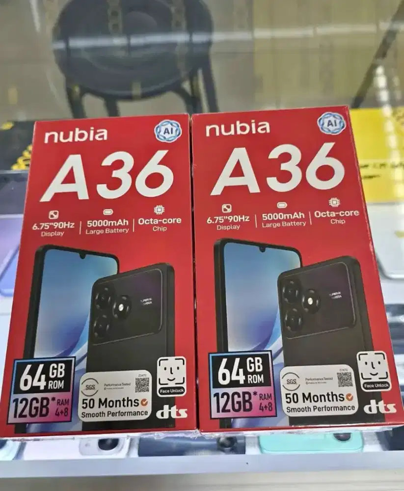 Nubia A36 ram 4/64 Baru