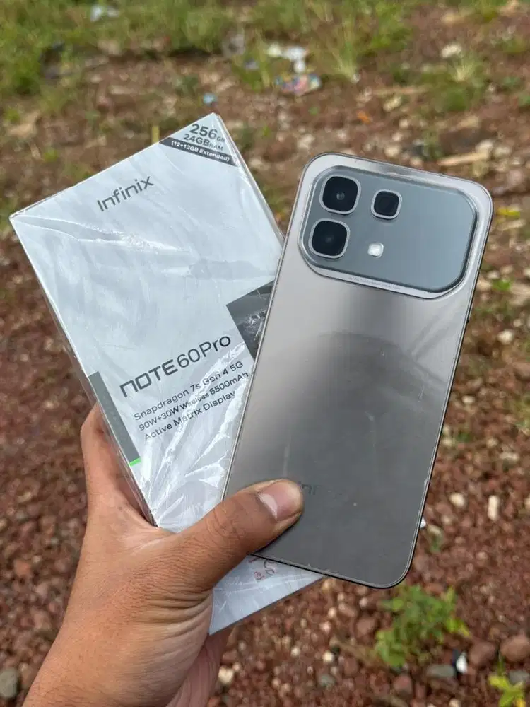 Infinix note 60 pro 12/256gb fullset mulus