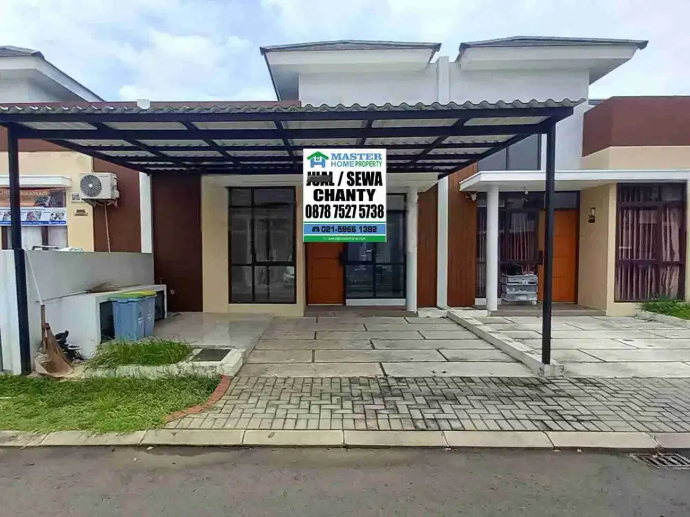 Rumah Cluster Kanopi Dpn Blk Disewakan