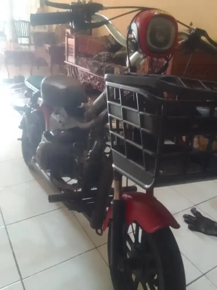 Mesin Shogun kebo,rangka liat sendiri begitu adanya