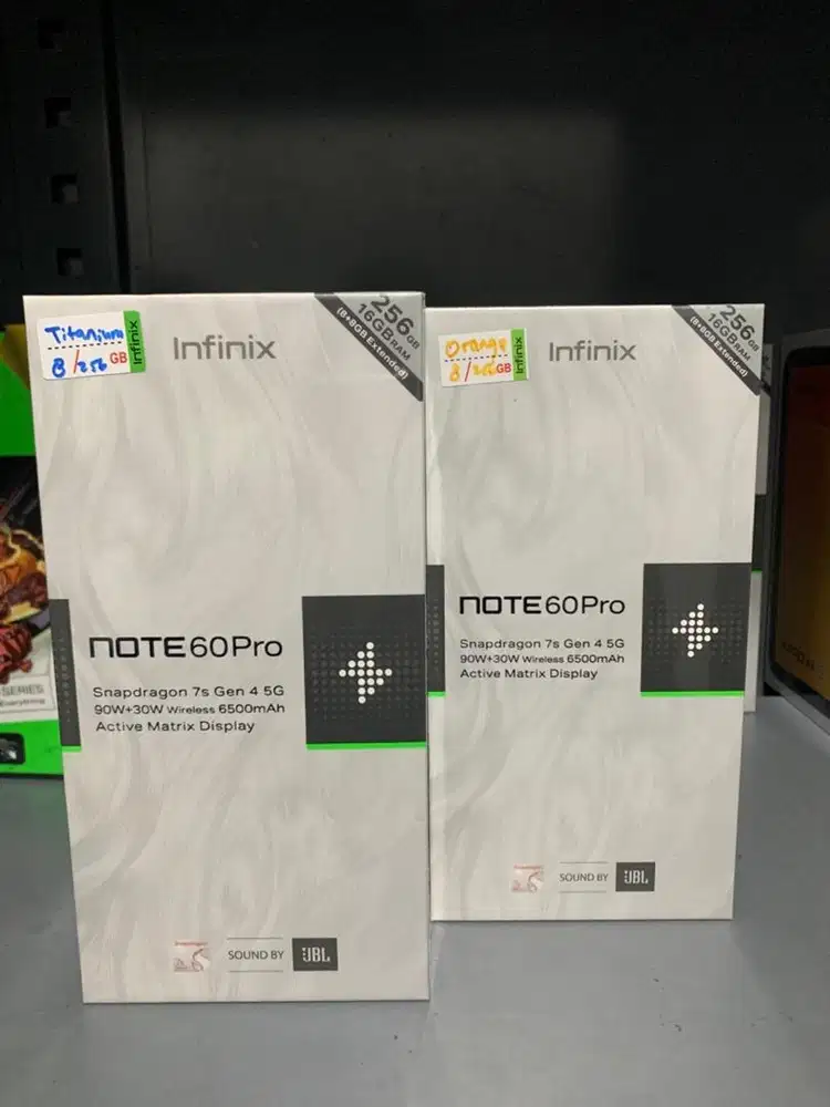 READY INFINIX NOTE 60 PRO 8/256