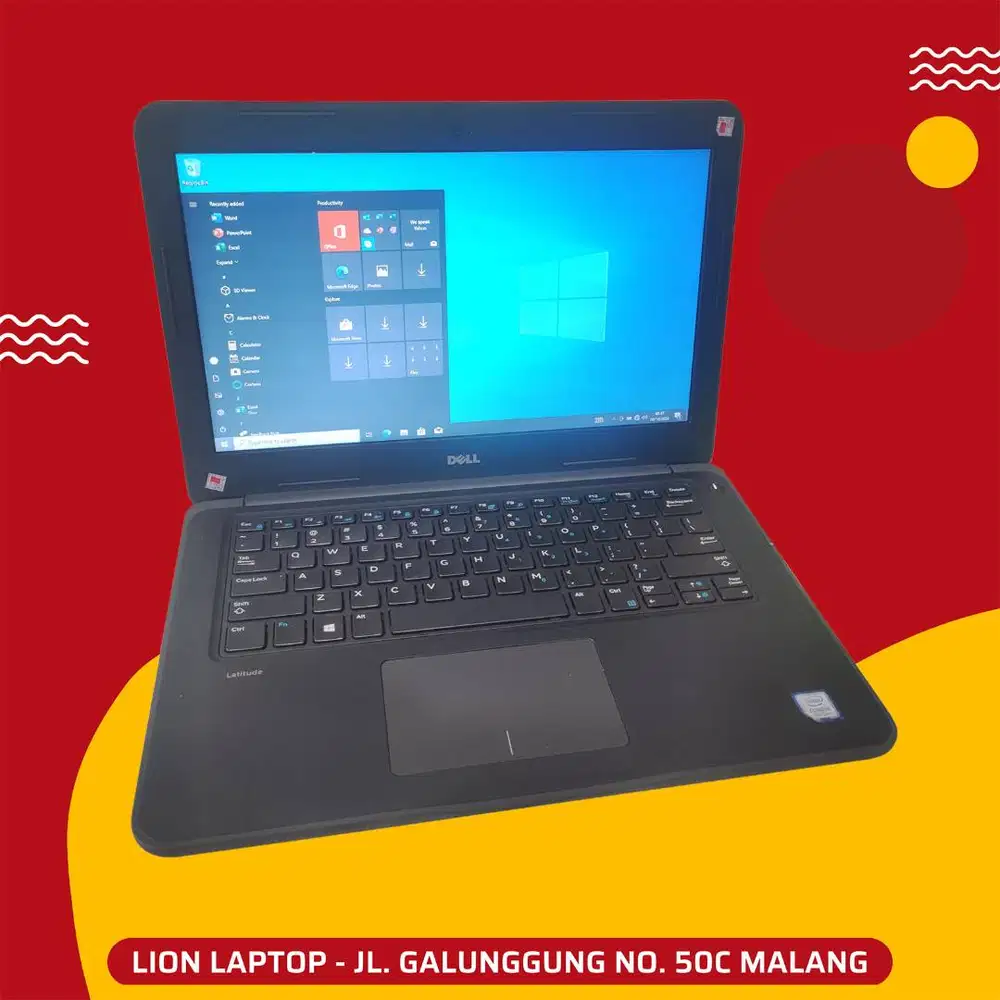 Core i5 Gen 7 Murah Mulus RAM 8GB SSD 256GB Dell Latitude 3380 [24|03]