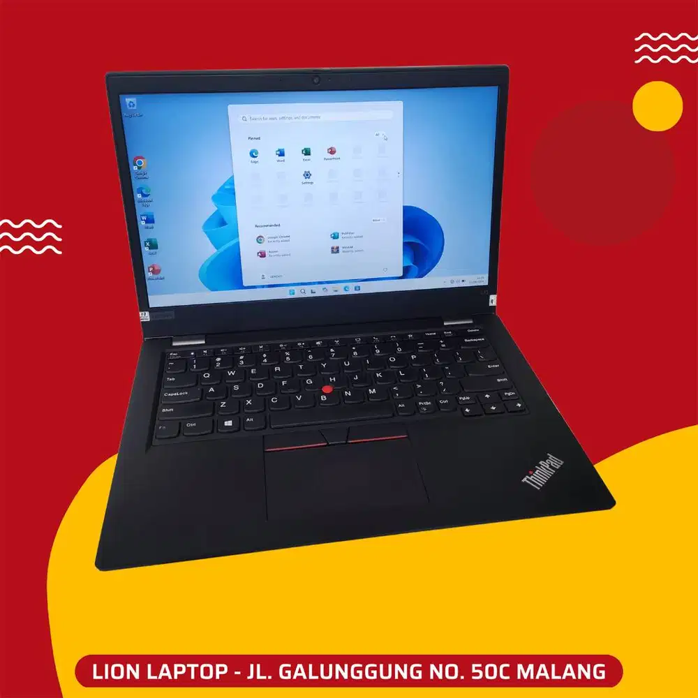 i5 GEN 11 3 JUTAAN RAM 8 SSD 256 Lenovo Thinkpad L13 [24|03]