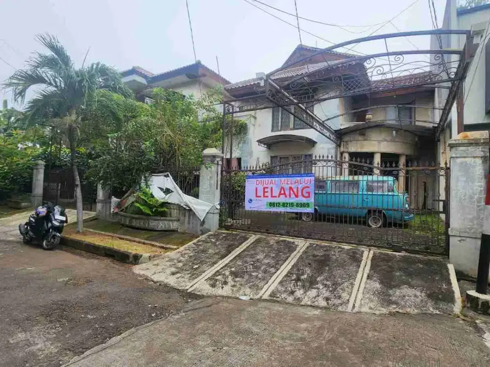 Dilelang rumah 2 kavling  Taman Sunter Agung, jakarta utara