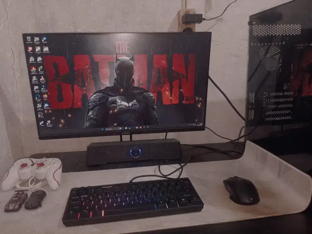 PC Rakitan Ryzen 5 5500GT,16GB,512GB Fullset+Monitor-Mulus Dus Lengkap