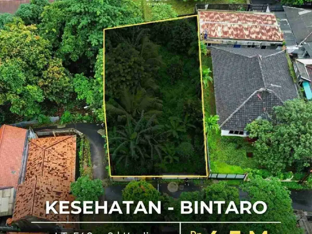 KESEHATAN - BINTARO
KAVLING DALAM KOMPLEK