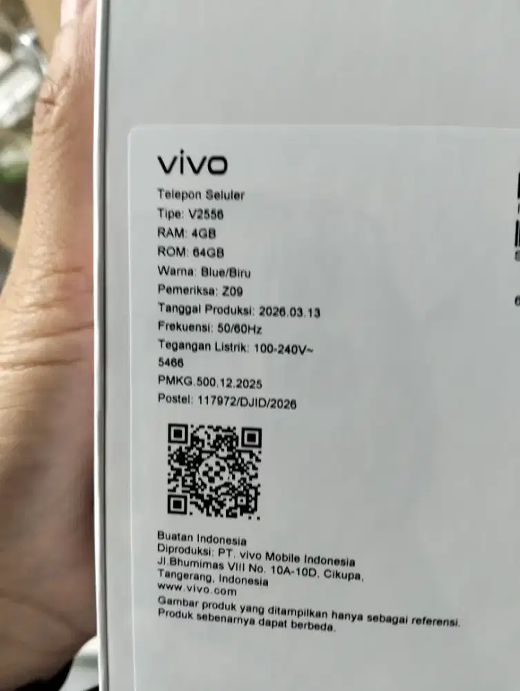 Vivo y05 4/64 new