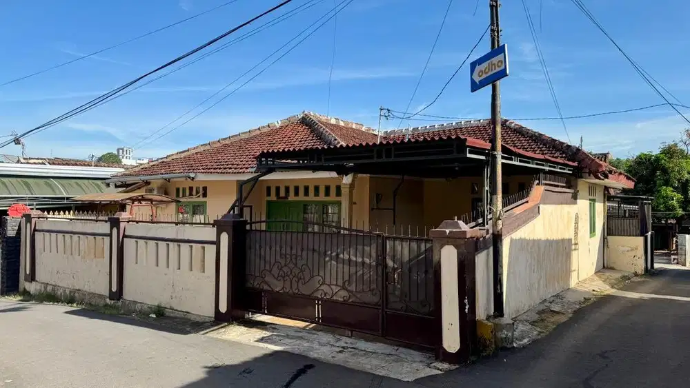 Dijual Rumah 222m2 tengah Kota Bandar Lampung Dekat Pemkot & Pahoman