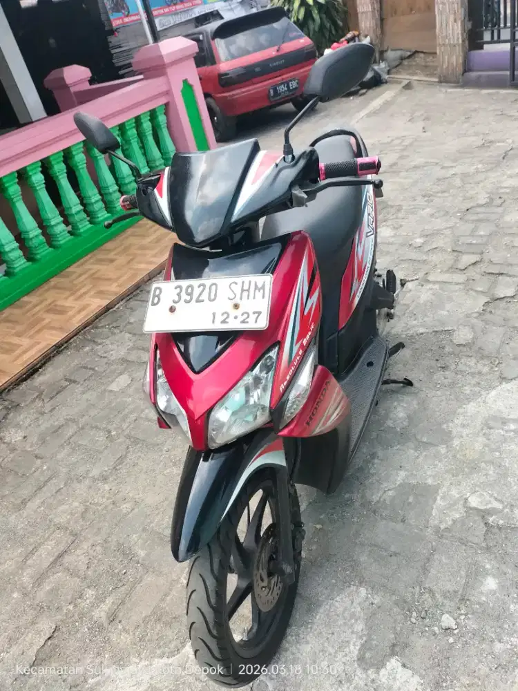 Honda. Vario 110 th 2012. Pajak. Jakarta. Surat. Komplit