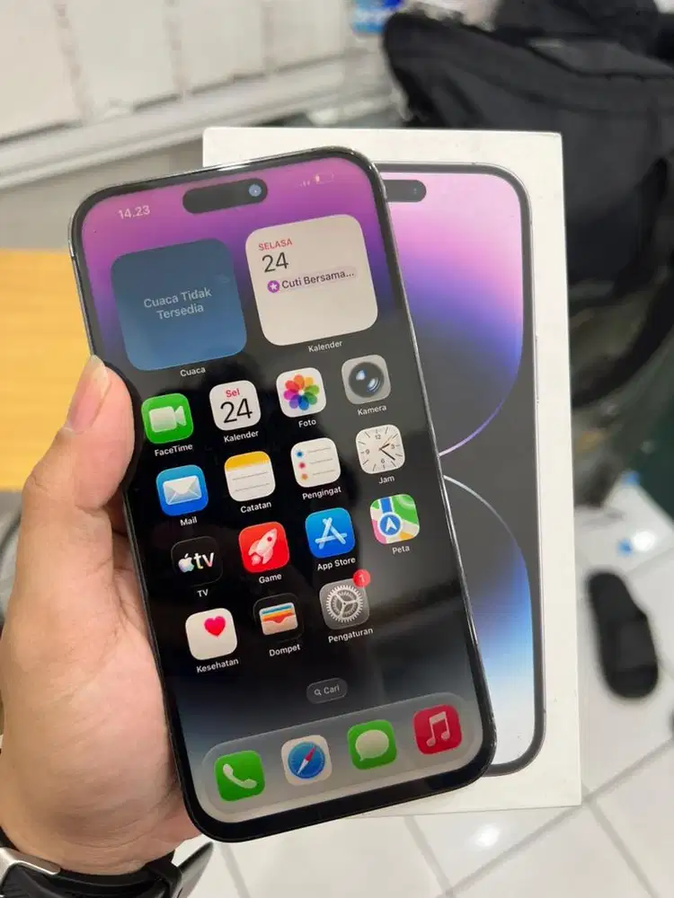 Iphone 14 Pro Max 128gb purple ibox fulset