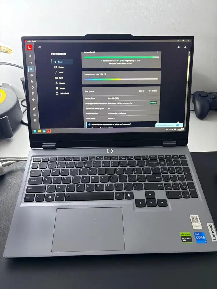 Laptop Lenovo LOQ 15IAX9 i5-12450hx RTX 3050 RAM 24gb