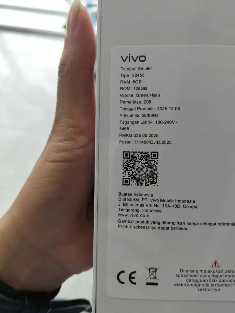 Vivo y400 8/128 new
