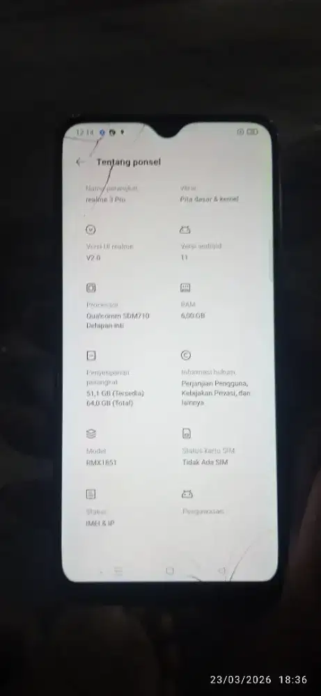 Realme 3 pro ram 6/64