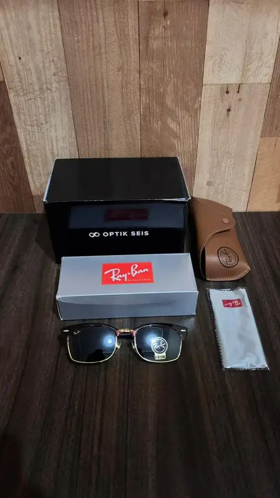 Ray-Ban RB3916-F 1304/31 Clubmaster Style Size 55 Original New Fullset