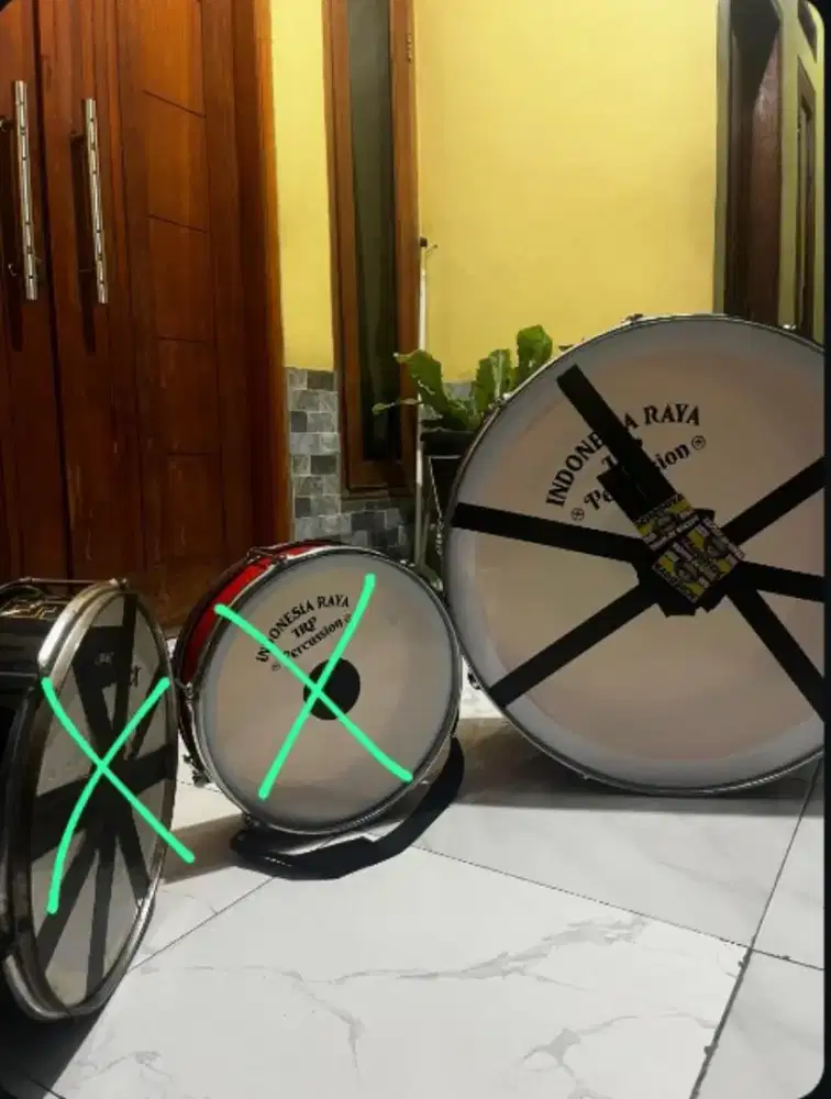 Bass ukuran 26 inch pemakaian sebulan