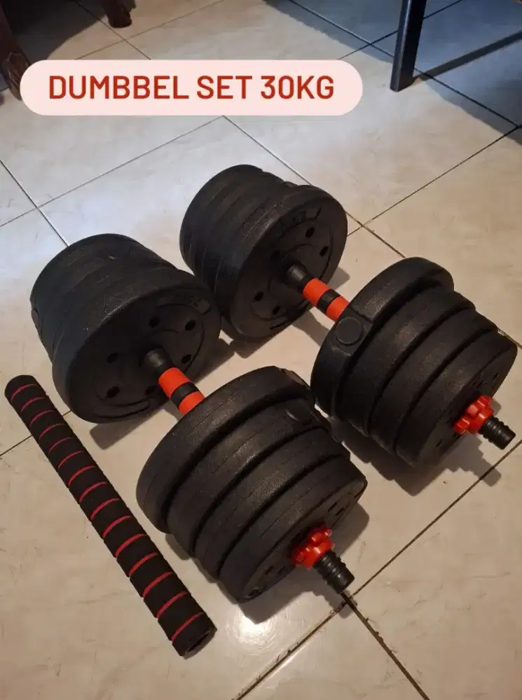 Alat Gym Dumbell Set 30kg Murah