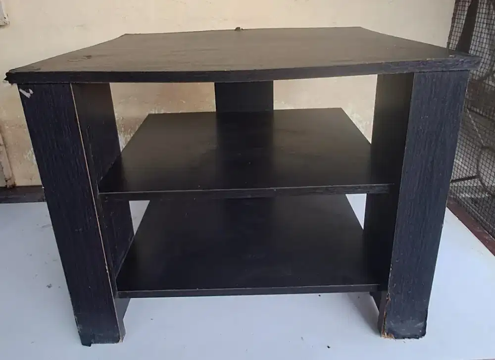 MEJA TV MINIMALIS 2 TINGKAT MURAH