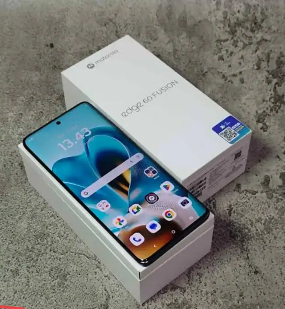 Moto edge 60 fusion Silver Phantom